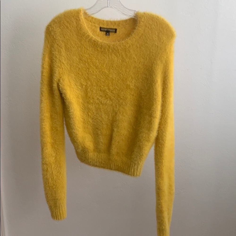Fuzzy sweater
